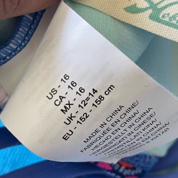 Hobie Girls' Flounce Bralette Bikini Top & Hipster Bottom Swimsuit Set Size - Picture 8 of 8